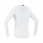 Womens M Womens Base Layer Long Sleeve Shirt - White