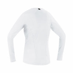 Womens M Womens Base Layer Long Sleeve Shirt - White