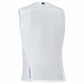 Mens M WINDSTOPPER® Base Layer Sleeveless Shirt - Light Grey/White