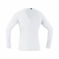 Mens M Base Layer Long Sleeve Shirt - White