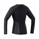 Womens M WINDSTOPPER® Base Layer Long Sleeve Shirt - Black
