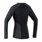 Womens M WINDSTOPPER® Base Layer Thermo Long Sleeve Shirt - Black