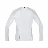 Mens M WINDSTOPPER® Base Layer Long Sleeve Shirt - Light Grey/White