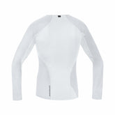 Mens M WINDSTOPPER® Base Layer Thermo Long Sleeve Shirt - Light Grey/White