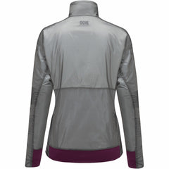 Womens Drive WINDSTOPPER® Jacket - Lab Gray/Process Purple