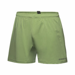 Mens CONCURVE 5” Brief Shorts - Engine Green