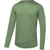 Mens Contest 2.0 Long Sleeve Tee - Engine Green