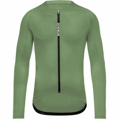 Mens SPINSHIFT Long Sleeve Jersey - Engine Green