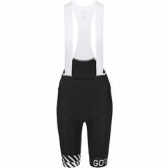 Womens SWIFTRIDE Optical Bib Shorts - Black