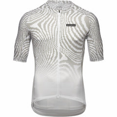 Mens Spirit Moire Jersey - White/Lab Gray