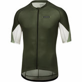 Mens Spirit Triangles Jersey - Utility Green/White
