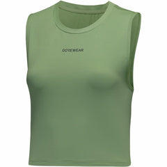 Womens Everyday Crop Top - Engine Green