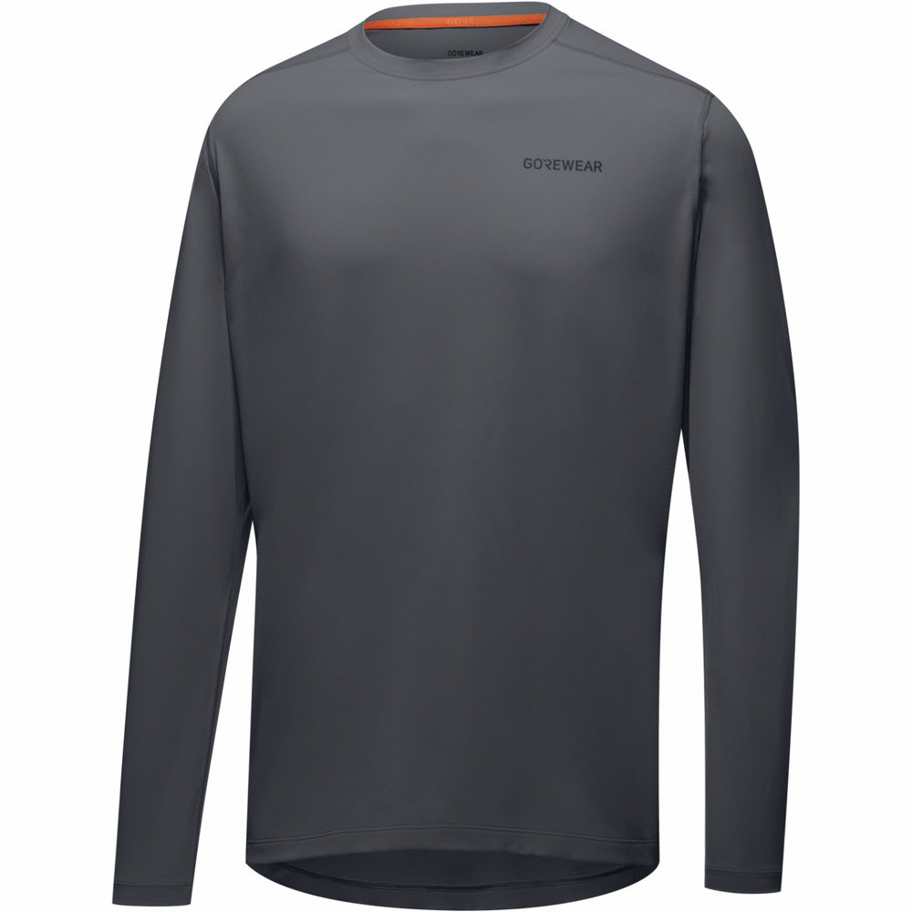 Mens Everyday Tech Long Sleeve Tee - Lab Graphite