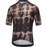Mens SPINSHIFT Shibori Jersey - Utility Brown/Tech Beige