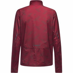Womens CONCURVE 3D Graphic Windbreaker - Utility Red