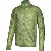 Mens CONCURVE 3D Graphic Windbreaker - Engine Green