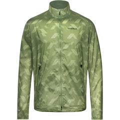 Mens CONCURVE 3D Graphic Windbreaker - Engine Green