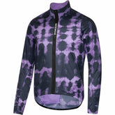 Mens SPINSHIFT Shibori Windbreaker - Orbit Blue/Scrub Purple