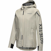 Womens CONCURVE LE4 GORE-TEX Jacket Sleeve Logo - Tech Beige