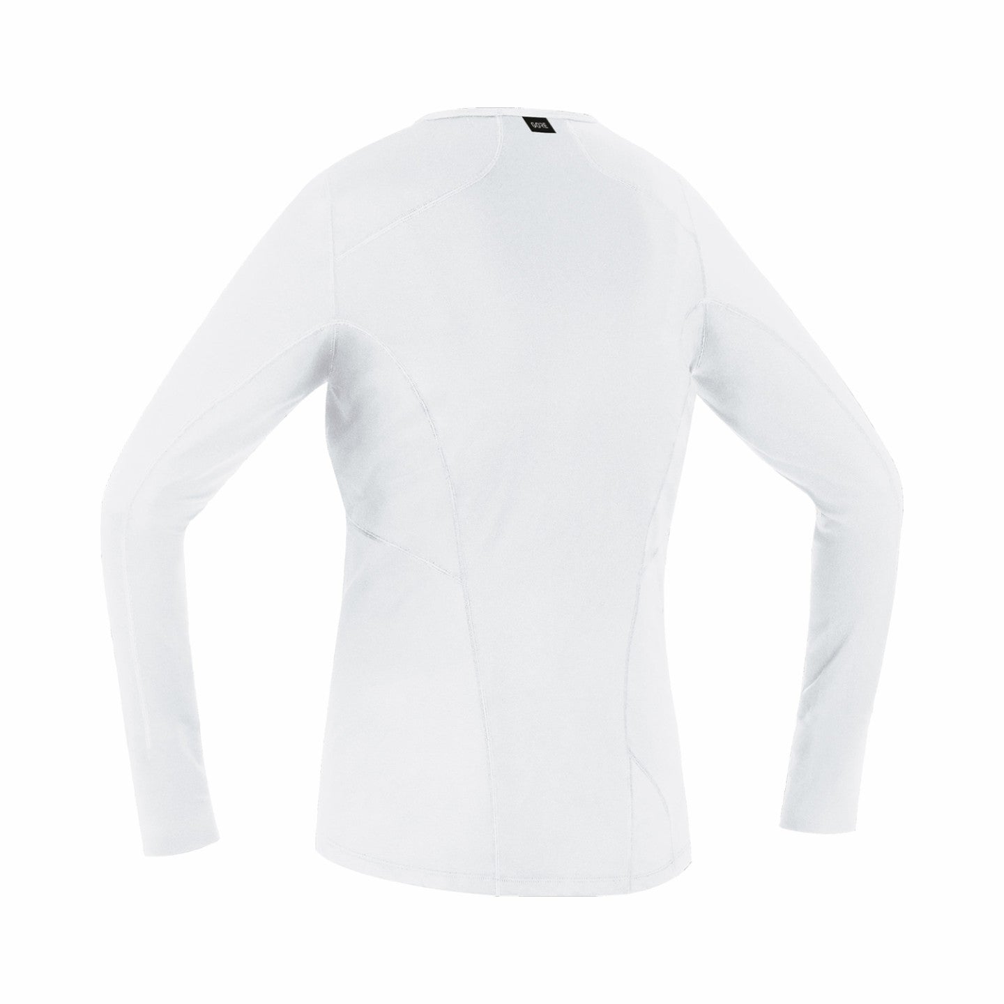 Womens M Womens Base Layer Long Sleeve Shirt - White