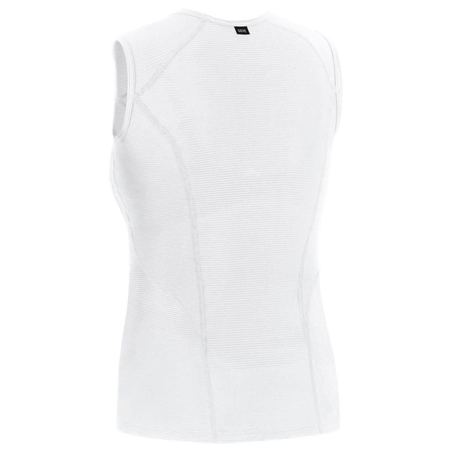 Womens M Womens Base Layer Sleeveless Shirt - White