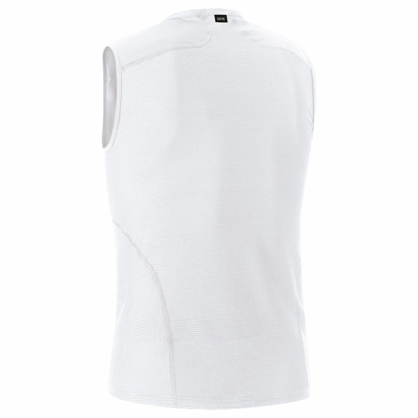 Mens M Base Layer Sleeveless Shirt - White