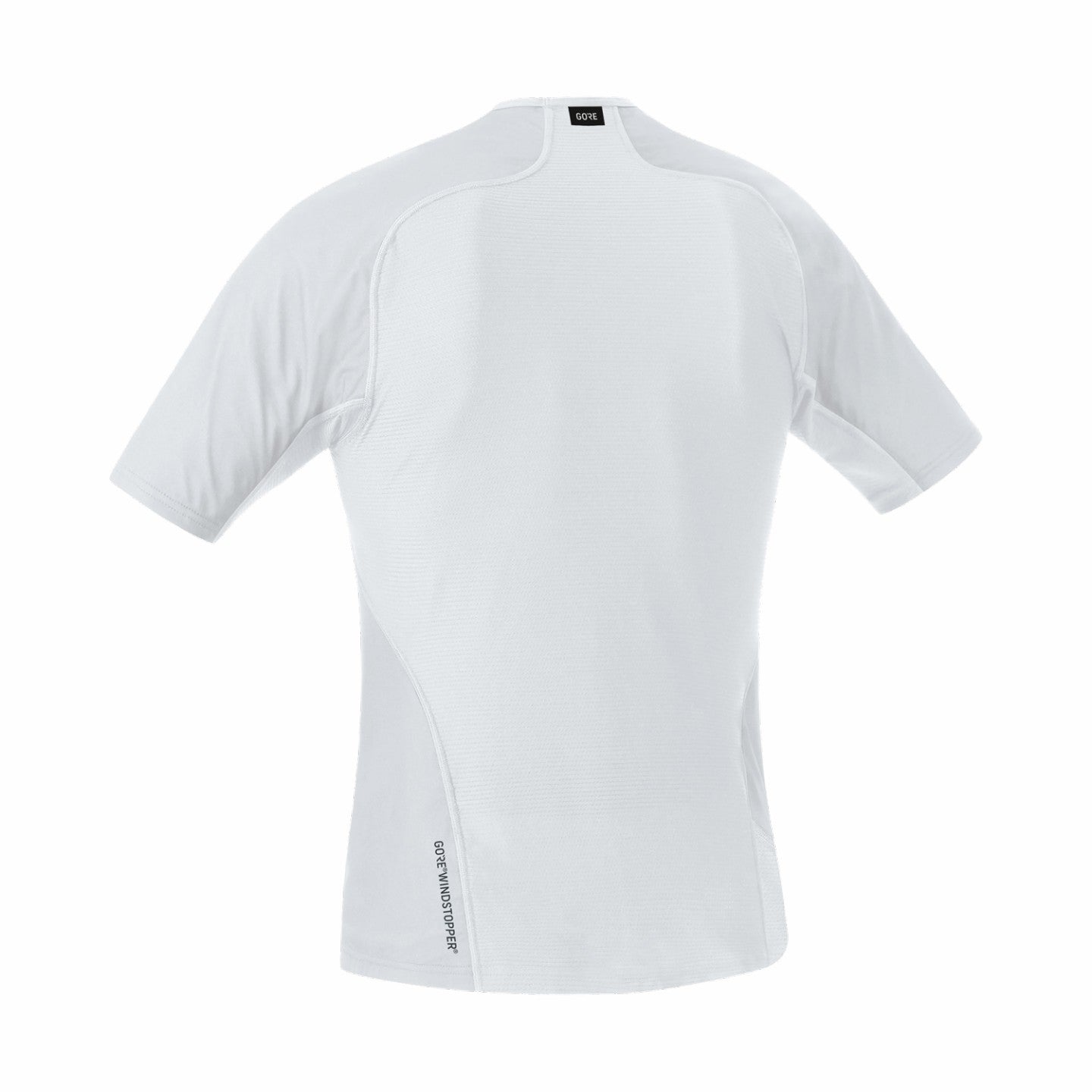 Mens M WINDSTOPPER® Base Layer Shirt - Light Grey/White
