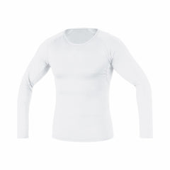 Mens M Base Layer Long Sleeve Shirt - White