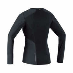 Womens M WINDSTOPPER® Base Layer Long Sleeve Shirt - Black