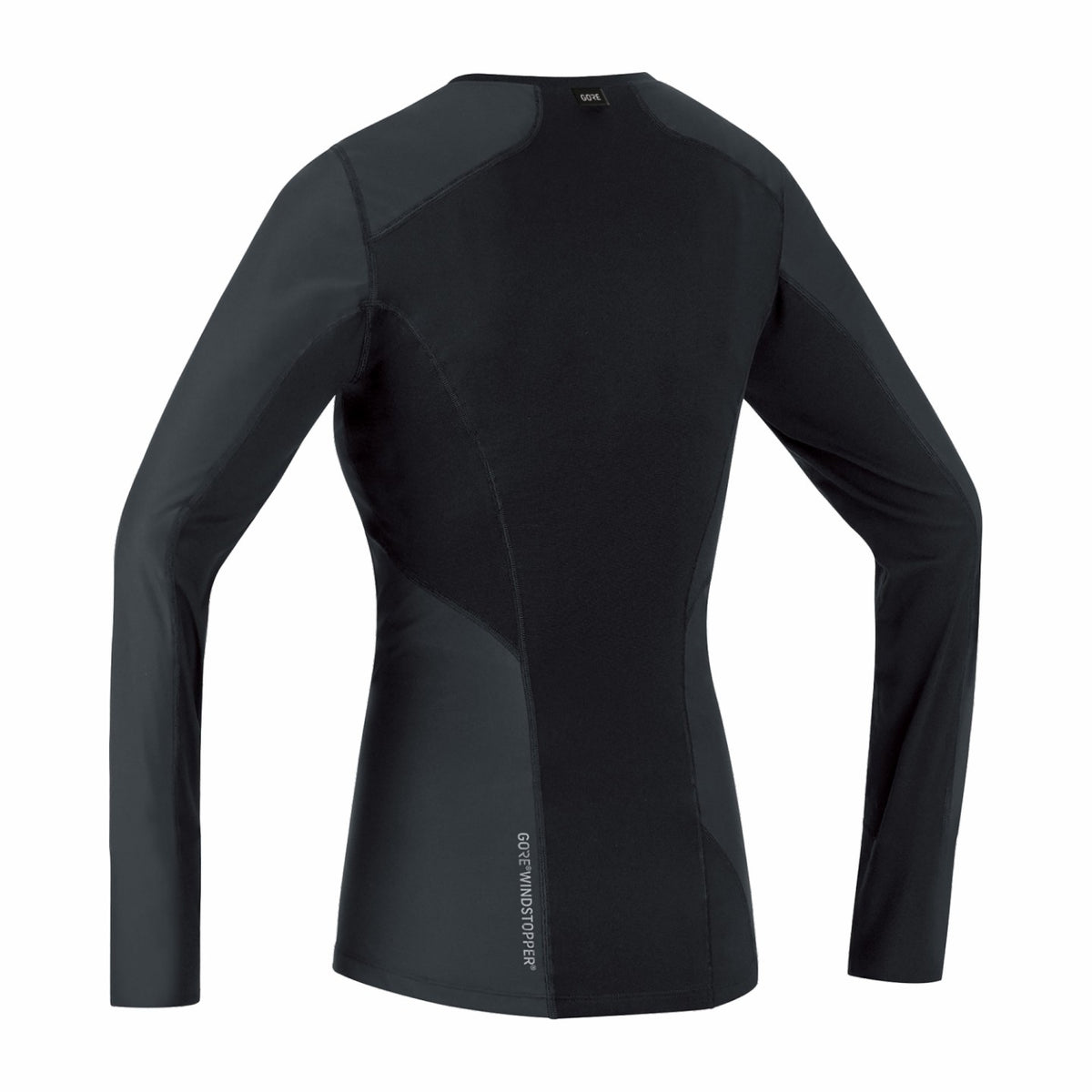 Womens M WINDSTOPPER® Base Layer Thermo Long Sleeve Shirt - Black