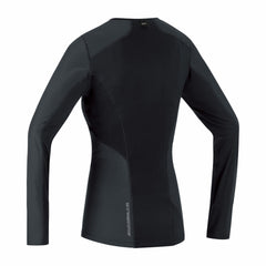 Womens M WINDSTOPPER® Base Layer Thermo Long Sleeve Shirt - Black