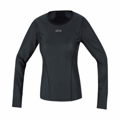 Womens M WINDSTOPPER® Base Layer Thermo Long Sleeve Shirt - Black