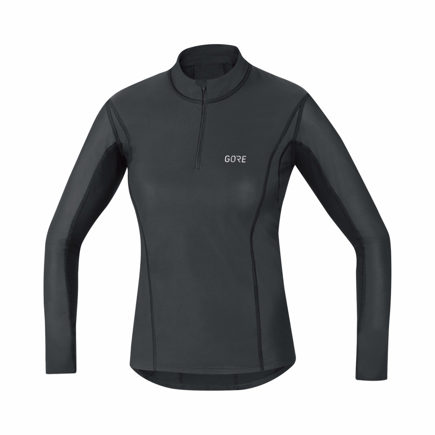 Womens M WINDSTOPPER® Base Layer Thermo Turtleneck - Black