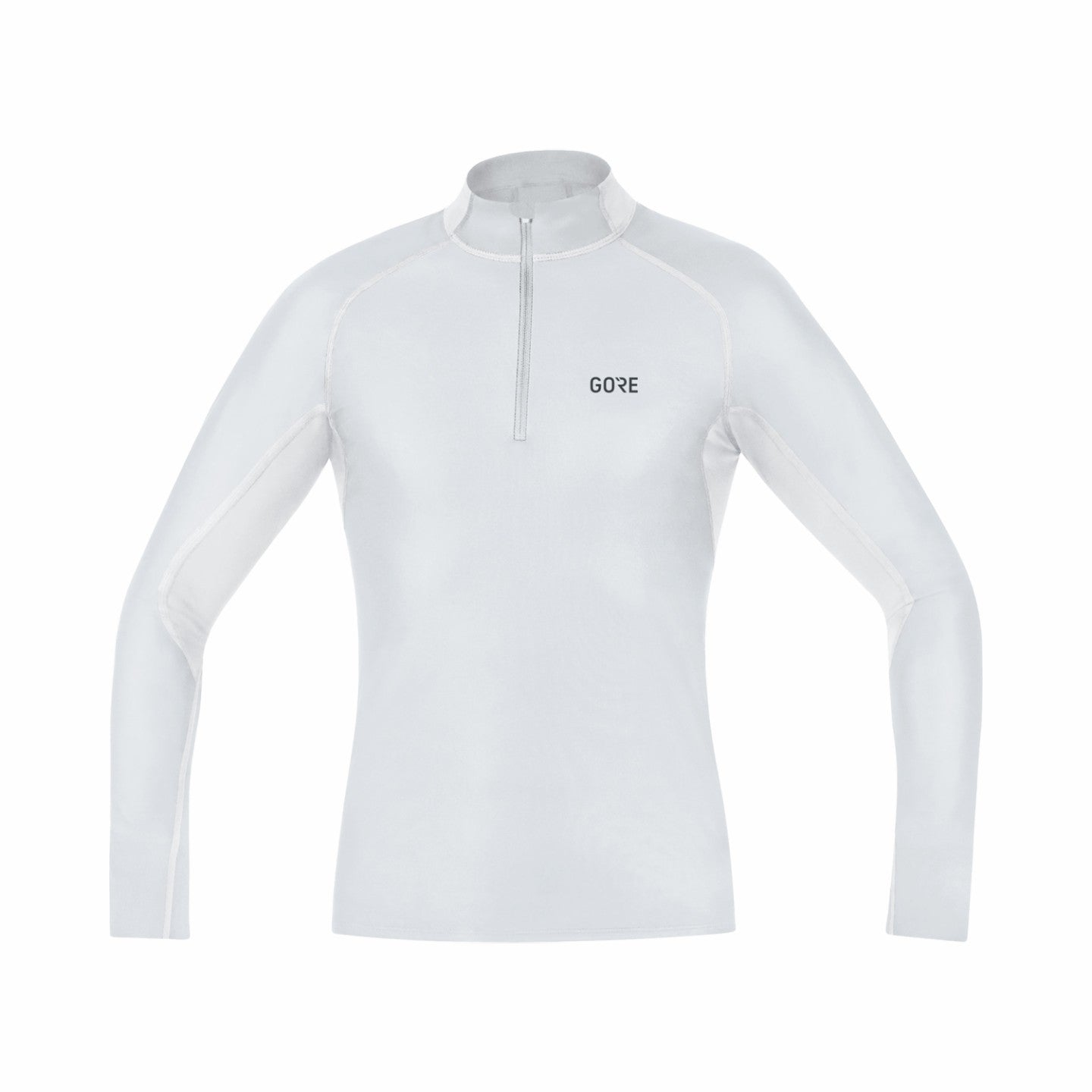 Mens M WINDSTOPPER® Base Layer Thermo Turtleneck - Light Grey/White