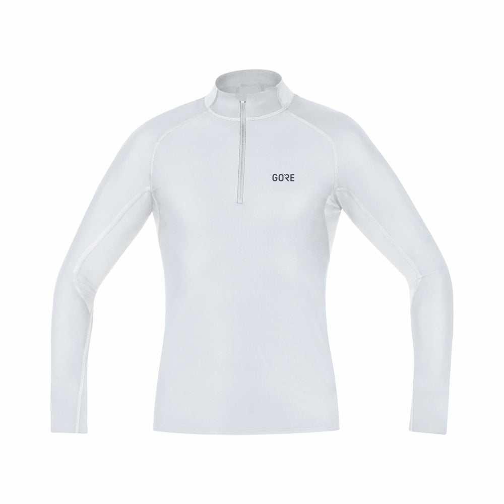 Mens M WINDSTOPPER® Base Layer Thermo Turtleneck - Light Grey/White