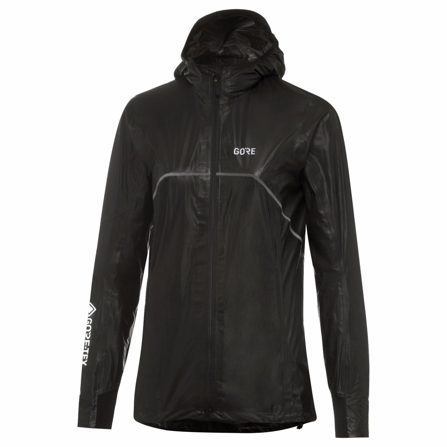 Womens R7 Womens GORE-TEX SHAKEDRY™ Trail Hooded Jacket - Black