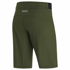 Womens C5 Womens Shorts - Utility Green