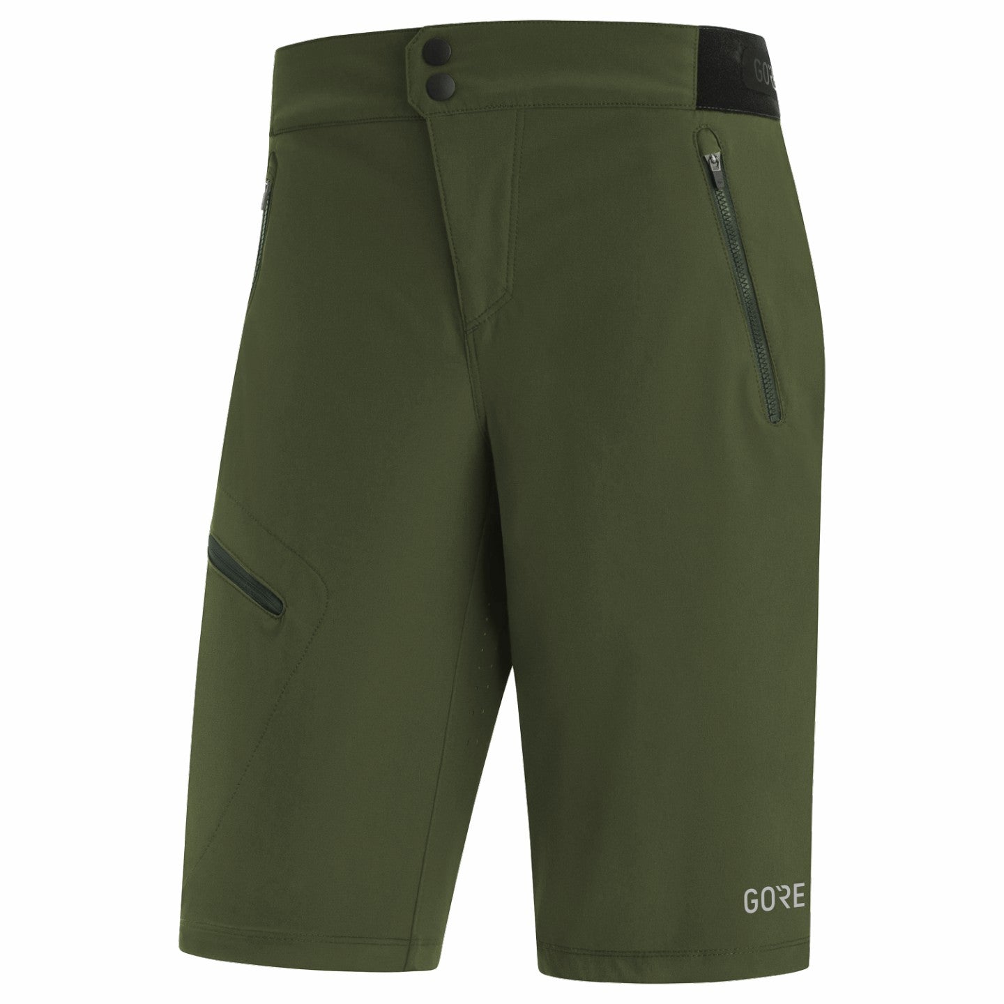 Womens C5 Womens Shorts - Utility Green