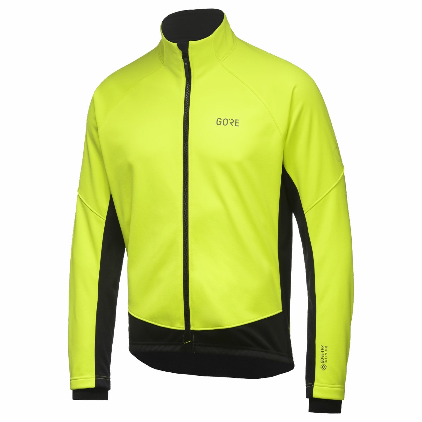 Mens C3 WINDSTOPPER® Thermo Jacket - Neon Yellow/Black