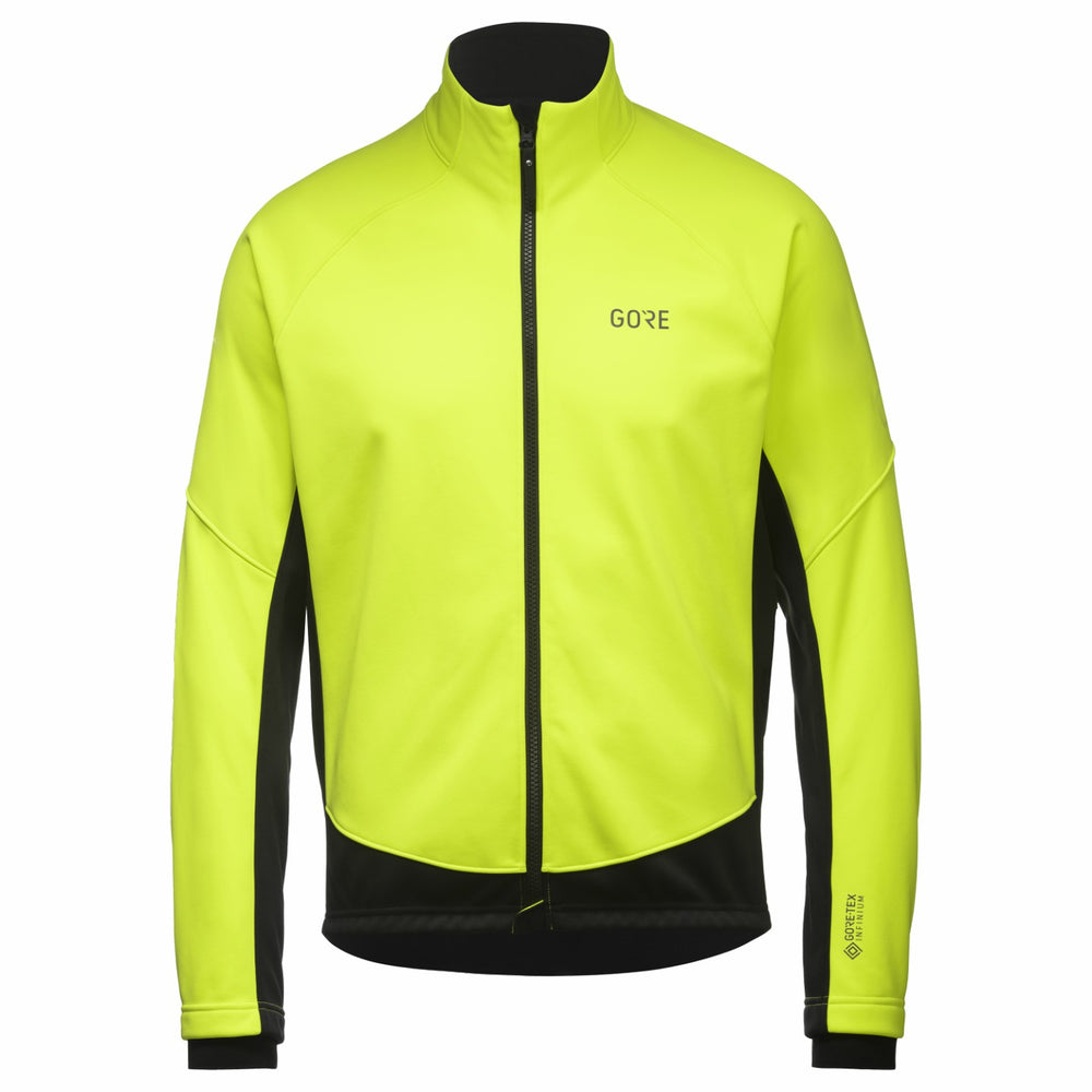 Mens C3 WINDSTOPPER® Thermo Jacket - Neon Yellow/Black