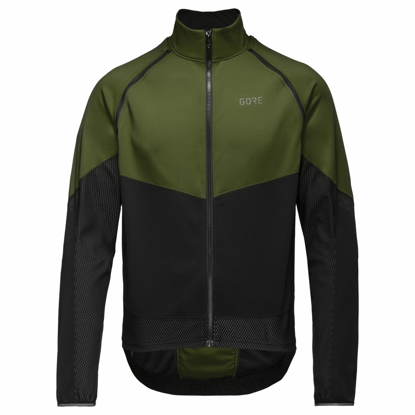 Mens Phantom WINDSTOPPER® Jacket - Utility Green/Black