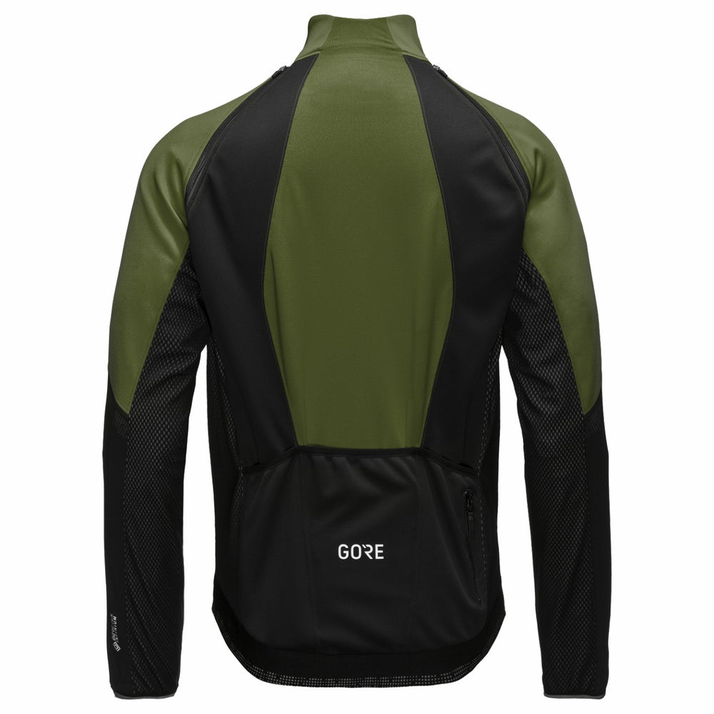 Mens Phantom WINDSTOPPER® Jacket - Utility Green/Black