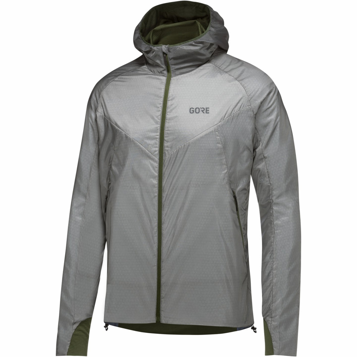 Mens R5 GORE-TEX INFINIUM™ Insulated Jacket - Lab Gray/Utility Green