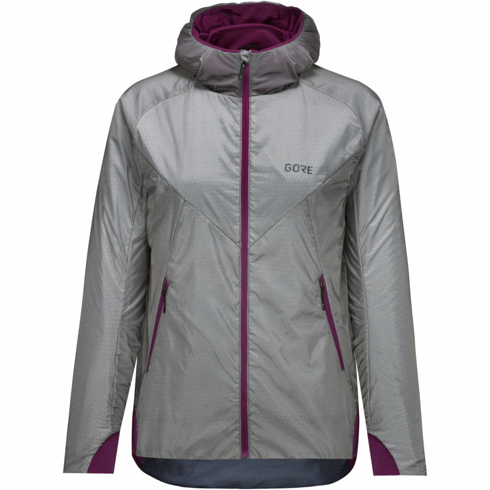 Womens R5 WINDSTOPPER® Insulated Jacket - Lab Gray/Process Purple