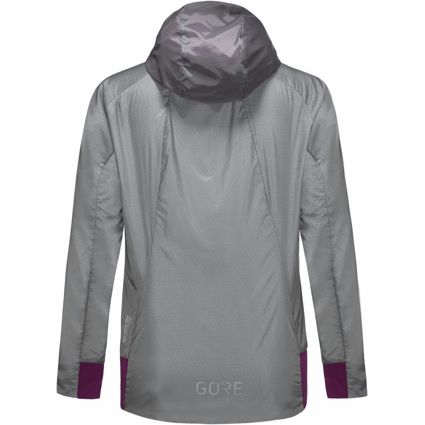 Womens R5 WINDSTOPPER® Insulated Jacket - Lab Gray/Process Purple