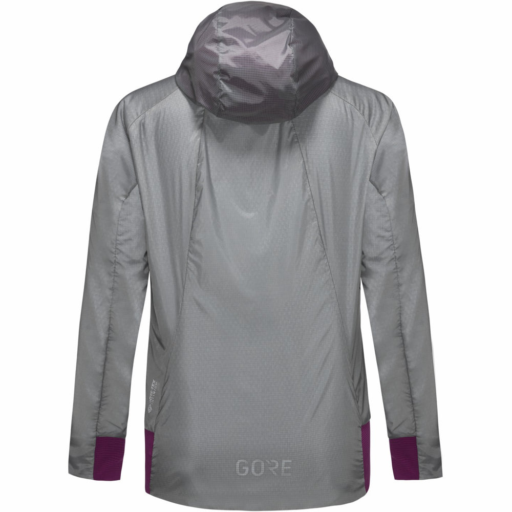 Womens R5 WINDSTOPPER® Insulated Jacket - Lab Gray/Process Purple