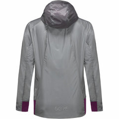 Womens R5 WINDSTOPPER® Insulated Jacket - Lab Gray/Process Purple
