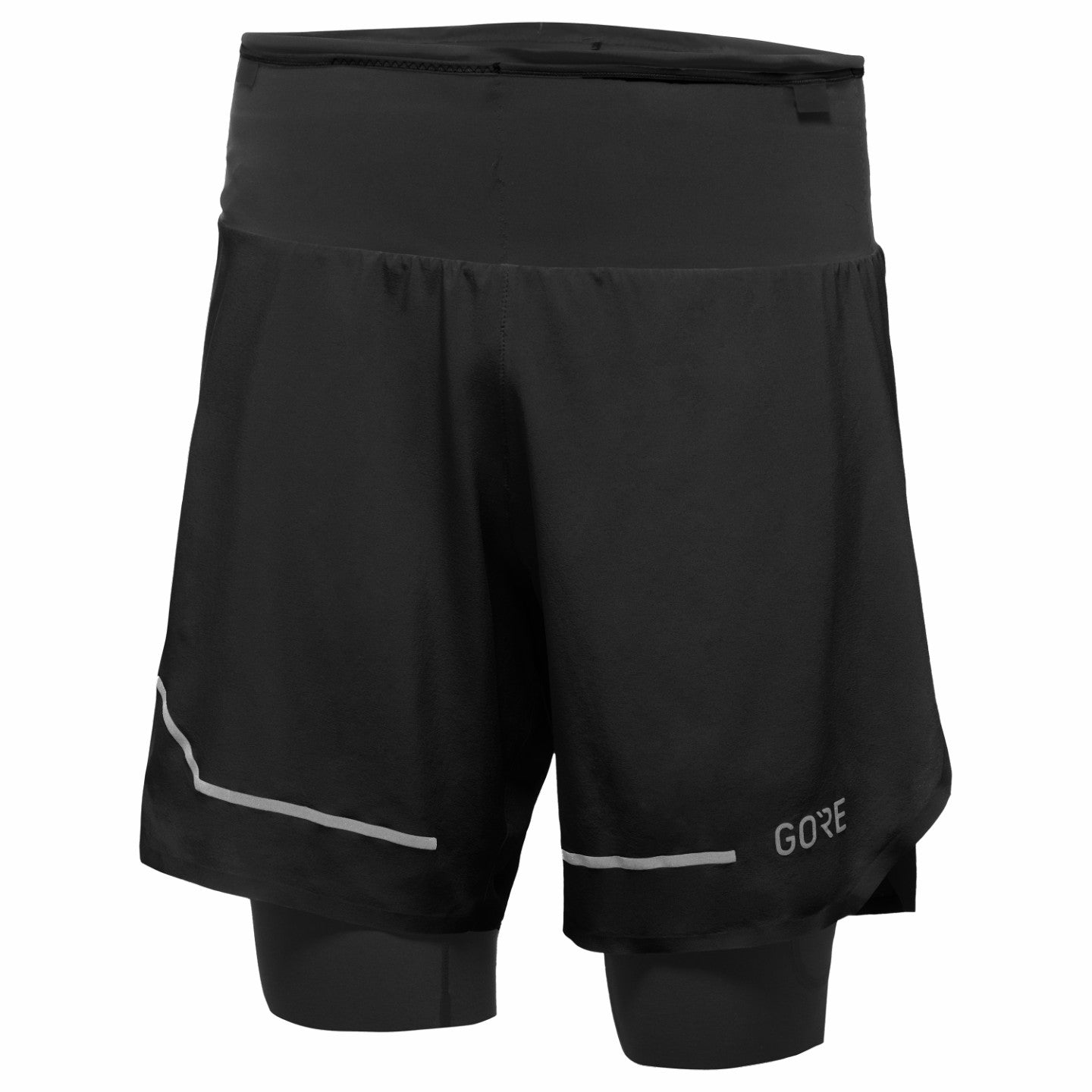 Mens Ultimate 2in1 Shorts - Black