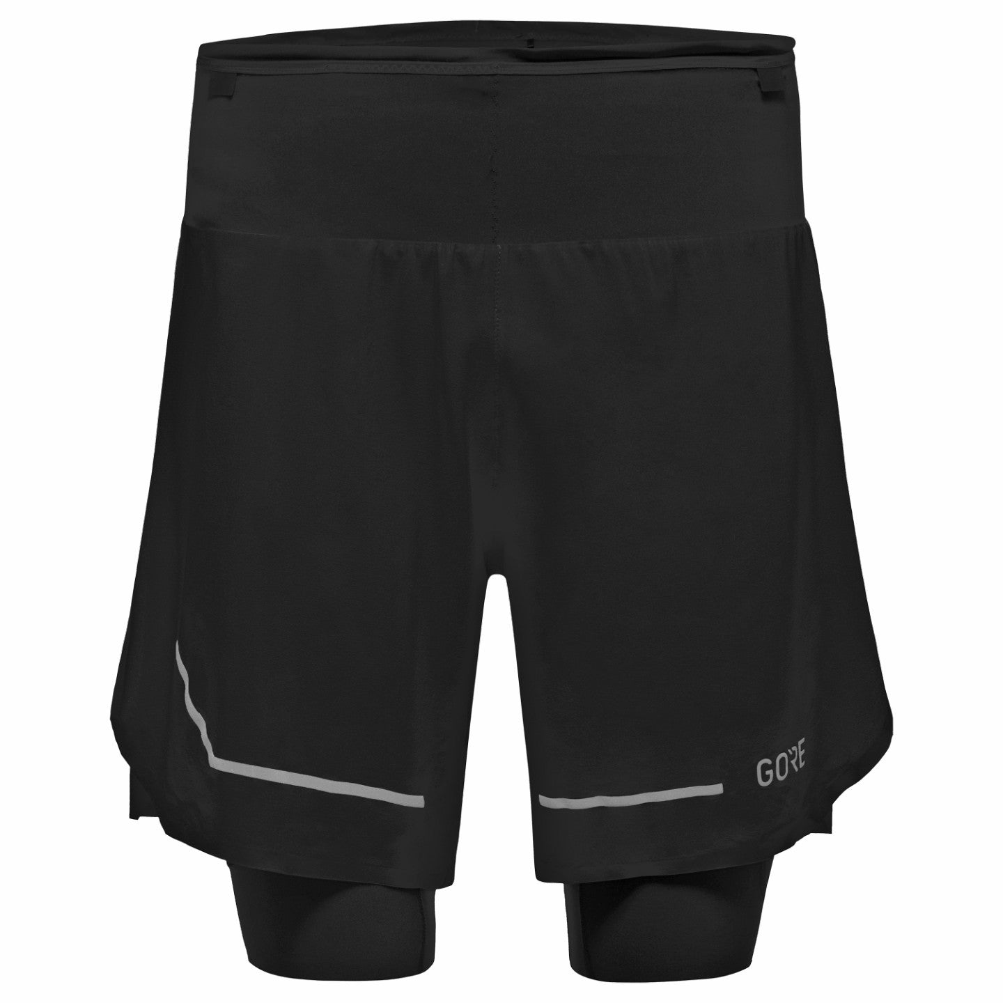 Mens Ultimate 2in1 Shorts - Black