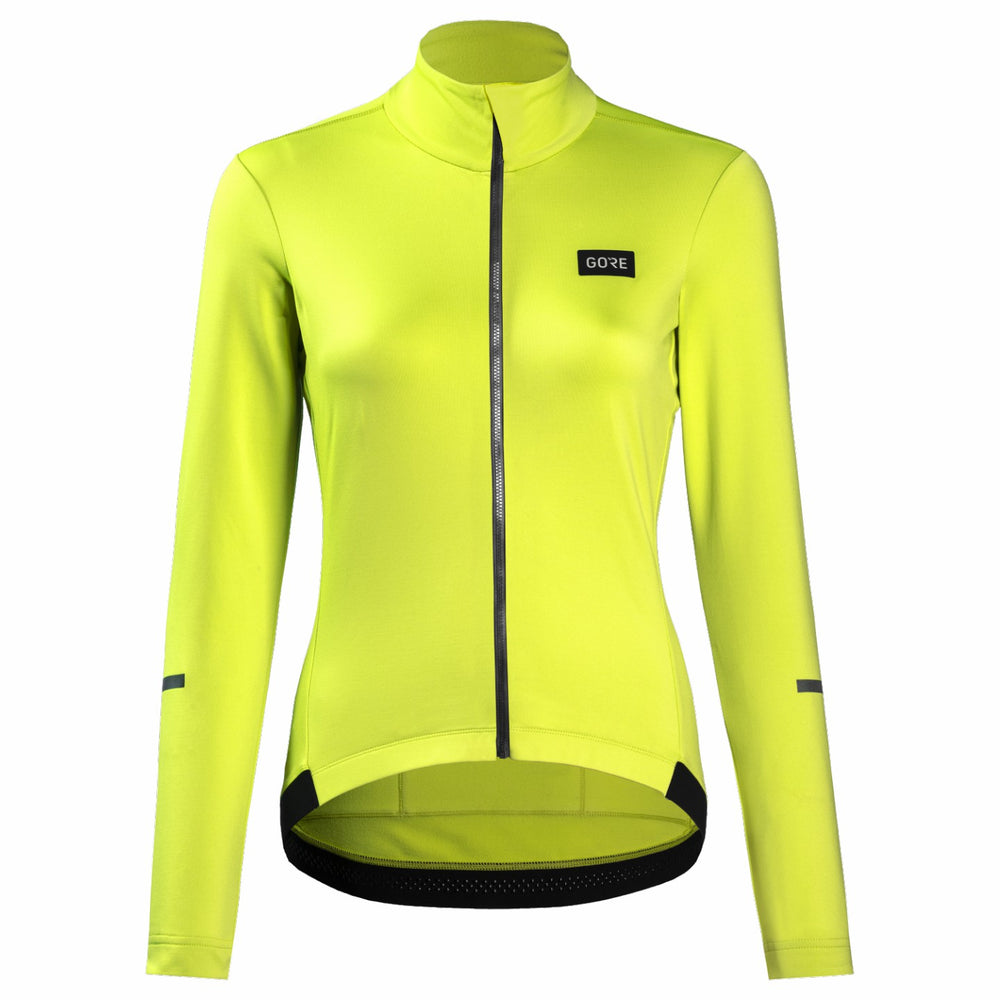 Womens Progress Thermo Jersey - Neon Yellow